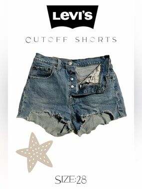 Women’s 501 Levi’s denim shorts